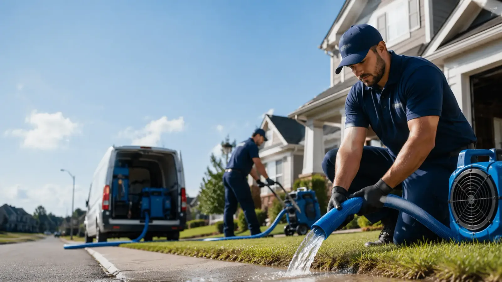 Flood Damage Restoration in Deersville, OH